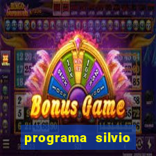 programa silvio santos de hoje foi gravado quando